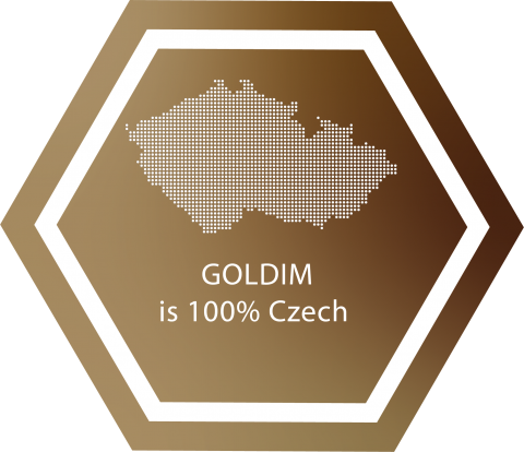 GOLDIM is 100% Czech